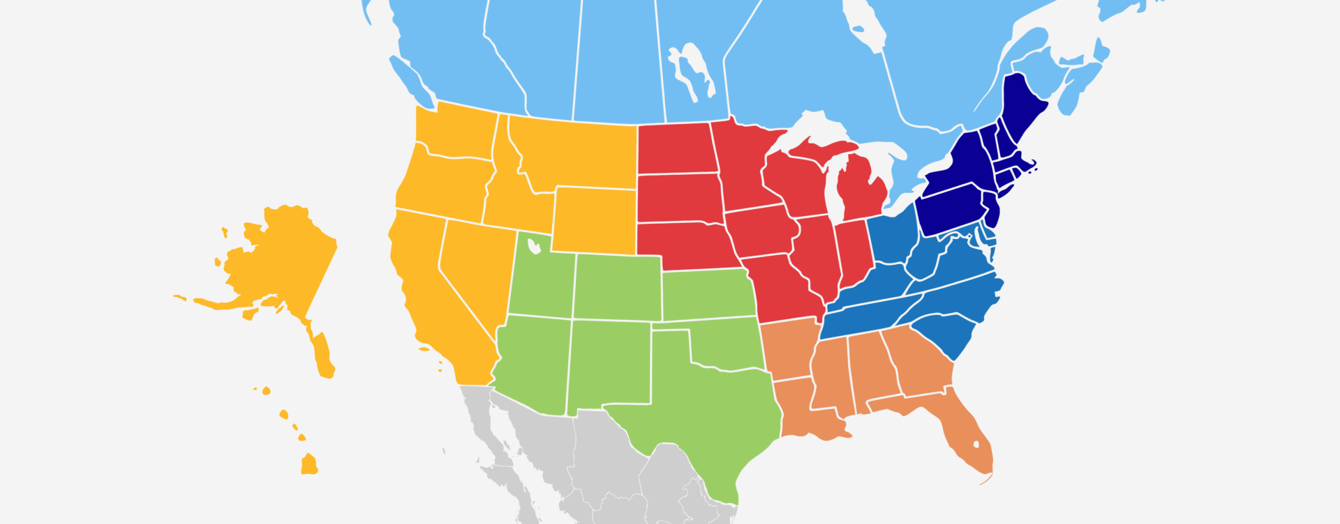 NAPA IBS Our Service Area Map